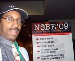 David A. Padgett at 2009 NSBE convention